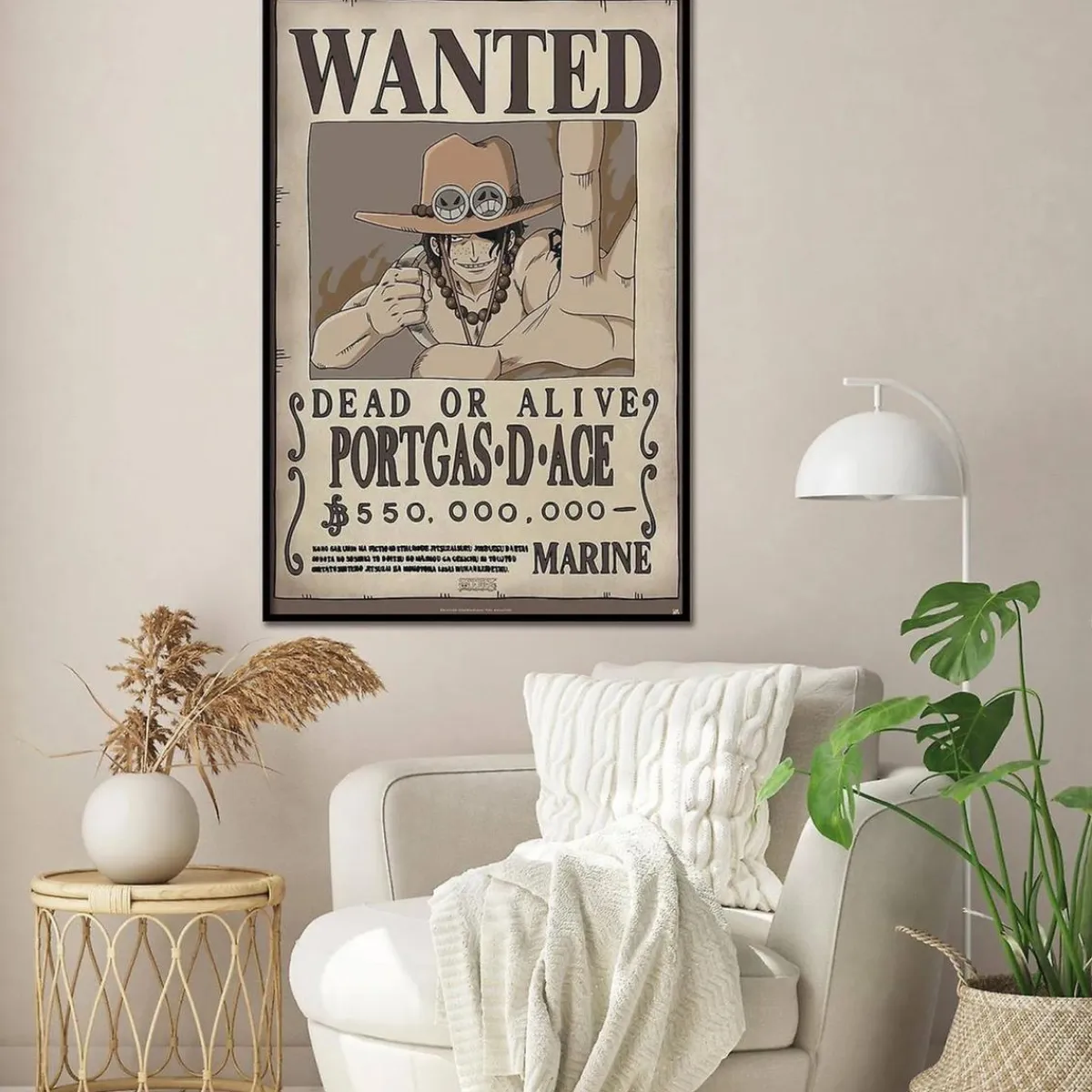 Discount ABYSTYLE - Póster Wanted Ace One Piece 61x91.5cm ㅤ Friki Zone|Merchandising