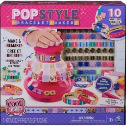 Air Hogs - Kit para hacer pulseras Popstyle con máquina de almacenamiento y cuentas reutilizables*SPIN MASTER Online
