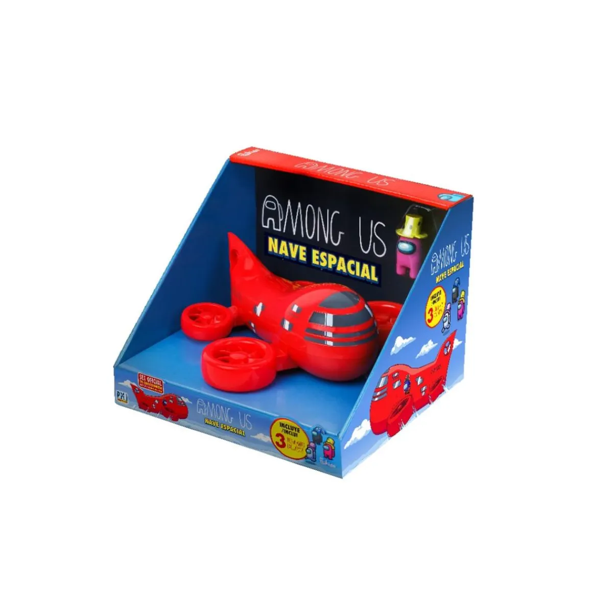 Among Us - Nave espacial con 3 figuras*BIZAK Hot