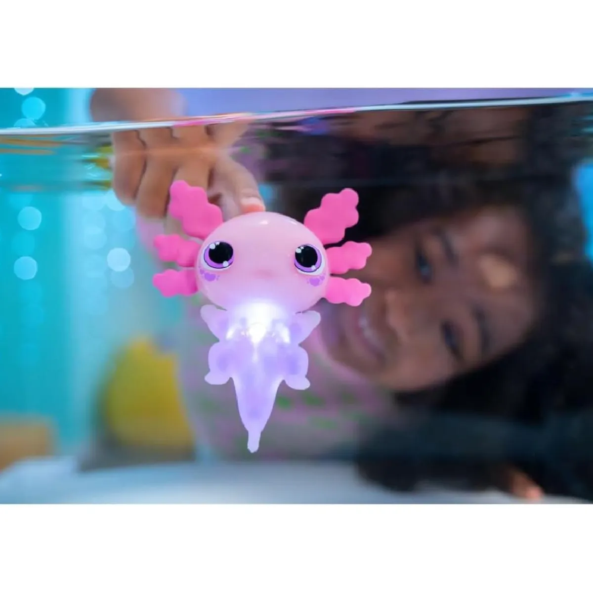 Hot Animagic - Let's Glo Axolotl (Varios modelos) Figuras De Acción