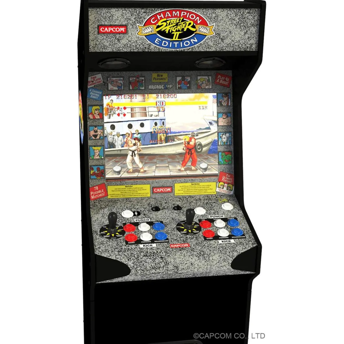 Online - Máquina Recreativa Street Fighter II Deluxe Videojuegos