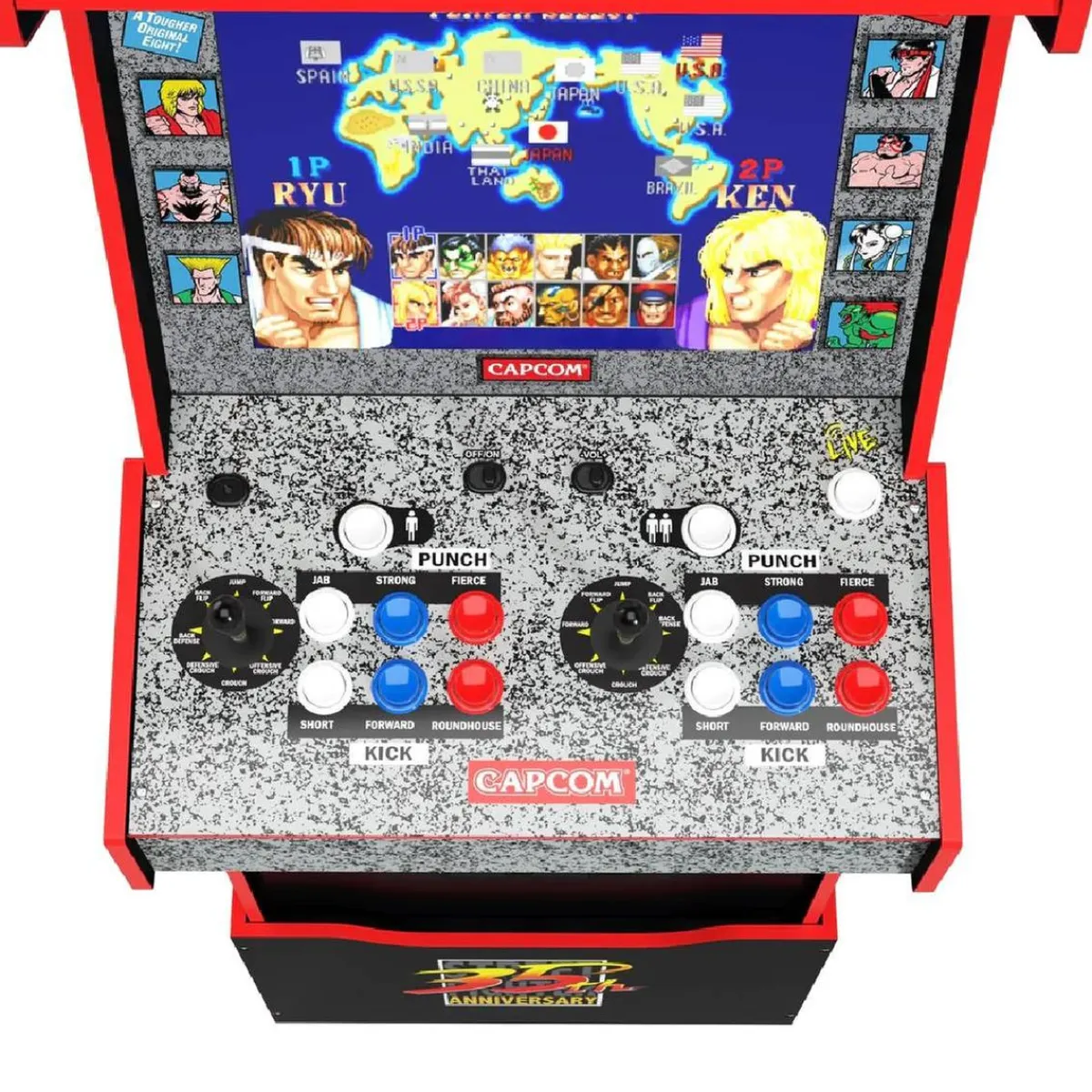 - Máquina recreativa YOGA FLAME*Arcade1Up Hot