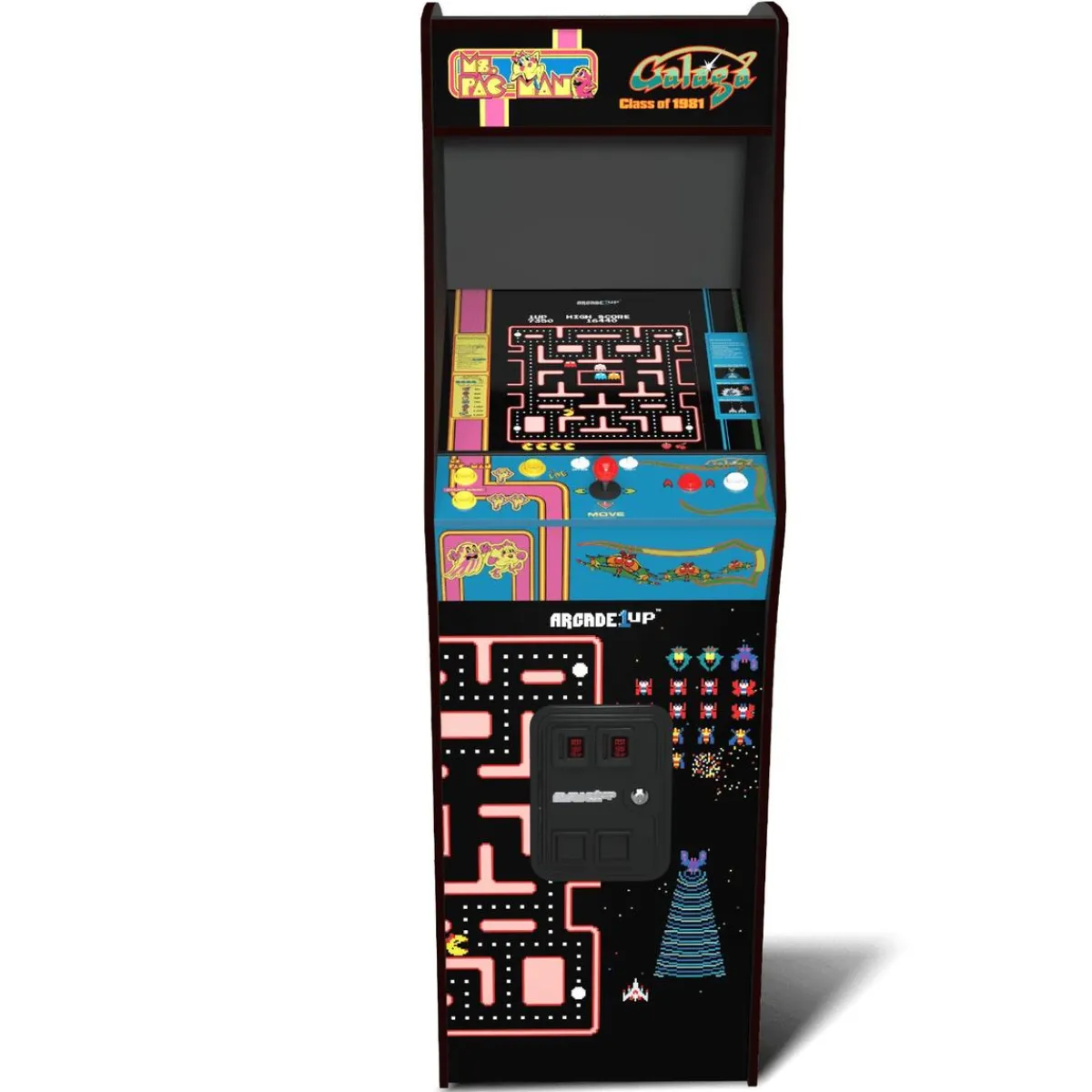 - Máquina Recreativa Ms. Pac-Man vs Galaga Class of 81*Arcade1Up Sale