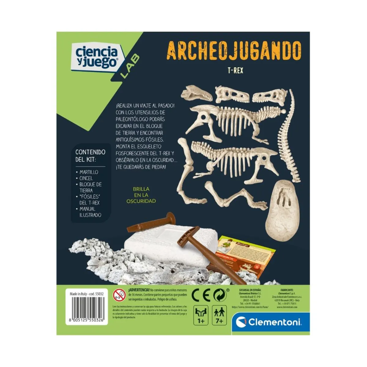 Hot Archeojugando T-Rex fosforescente Steam