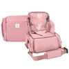 Clearance - Trona de viage-Bolso Hummus Estrellas Gris Tronas·Tronas Bebe