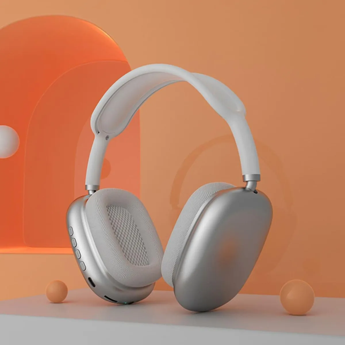 Hot Auriculares Diadema Klack P9 Blanco Electrónicos