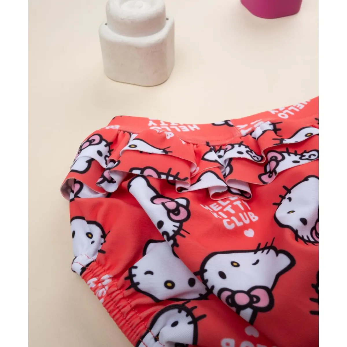Outlet Bañador antifugas para niña – Hello Kitty coral Calzado Y Accesorios·Accesorios Y Complementos