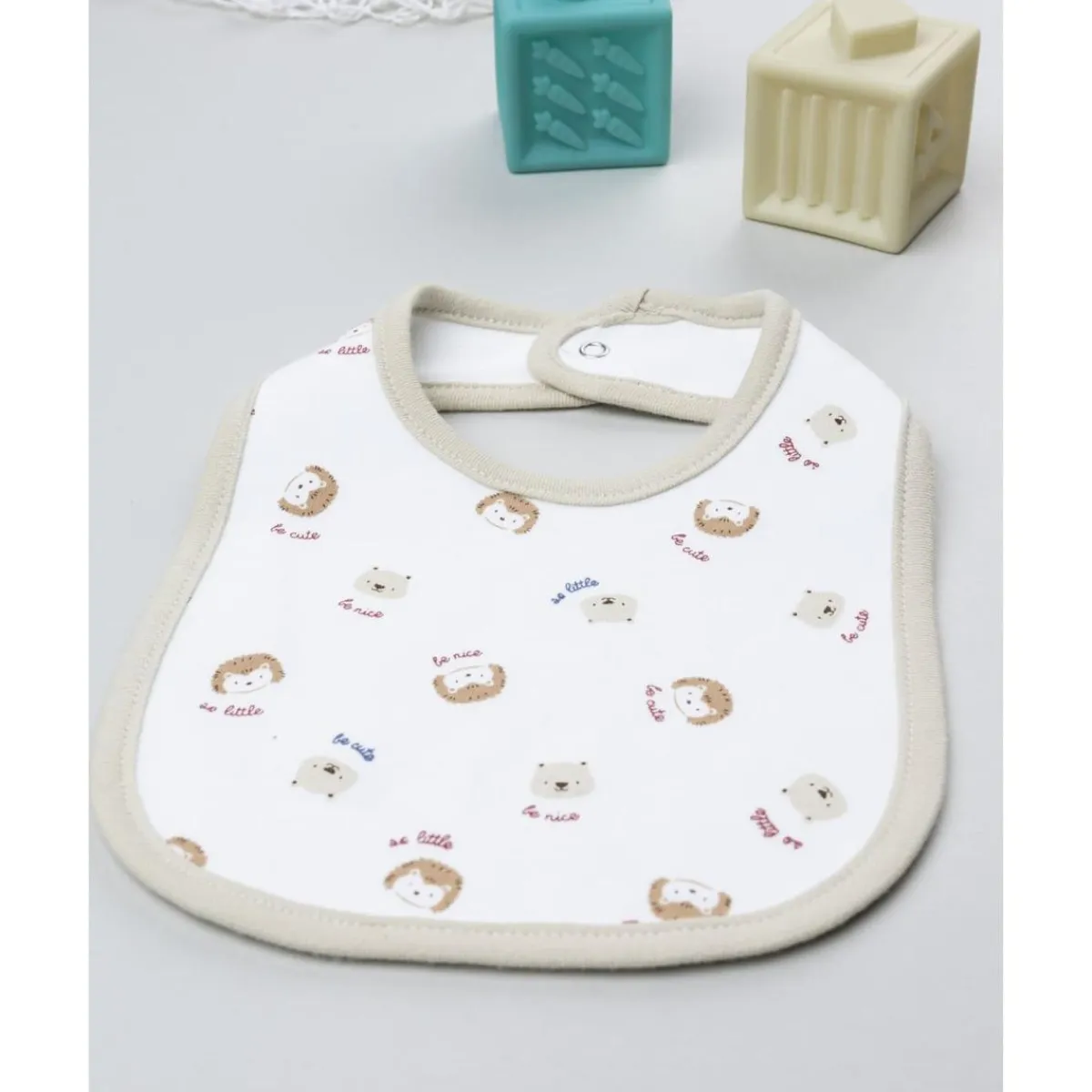Babero bebé Savana beige*Prenatal Clearance