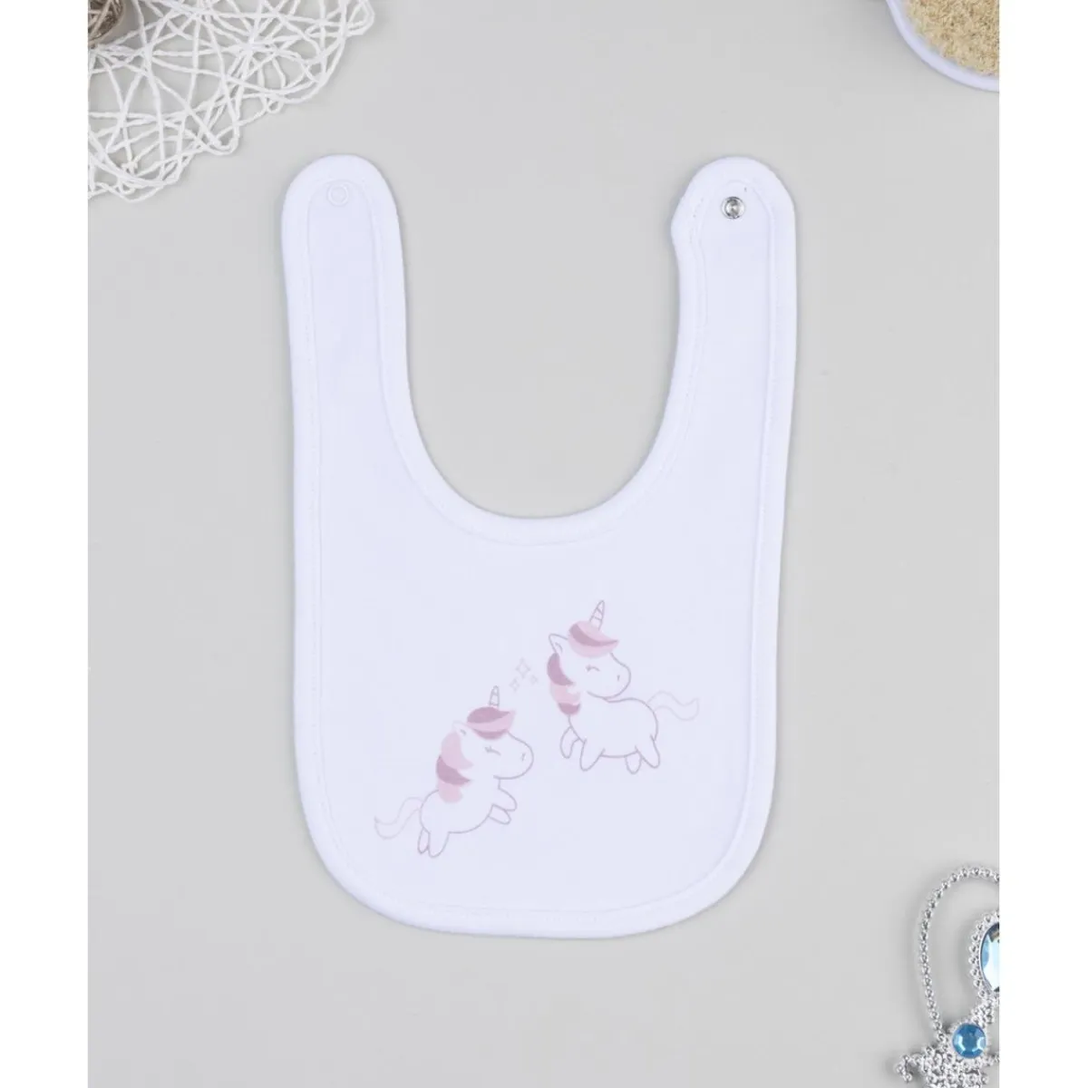Hot Babero niña con unicornios Ropa Y Accesorios·Baberos|Recién Nacido·Ropa Y Accesorios