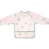 Babero Rosa Manga Larga Impermeable Ajustable ㅤ*BABYMOOV Outlet