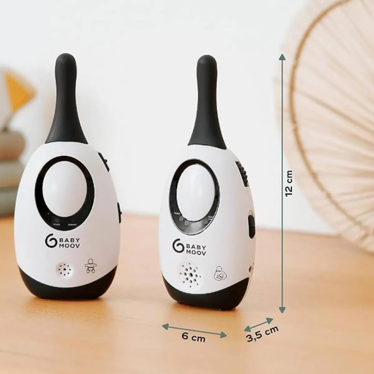 - 2 Vigilabebés con Audio - Simple Care*BABYMOOV Sale