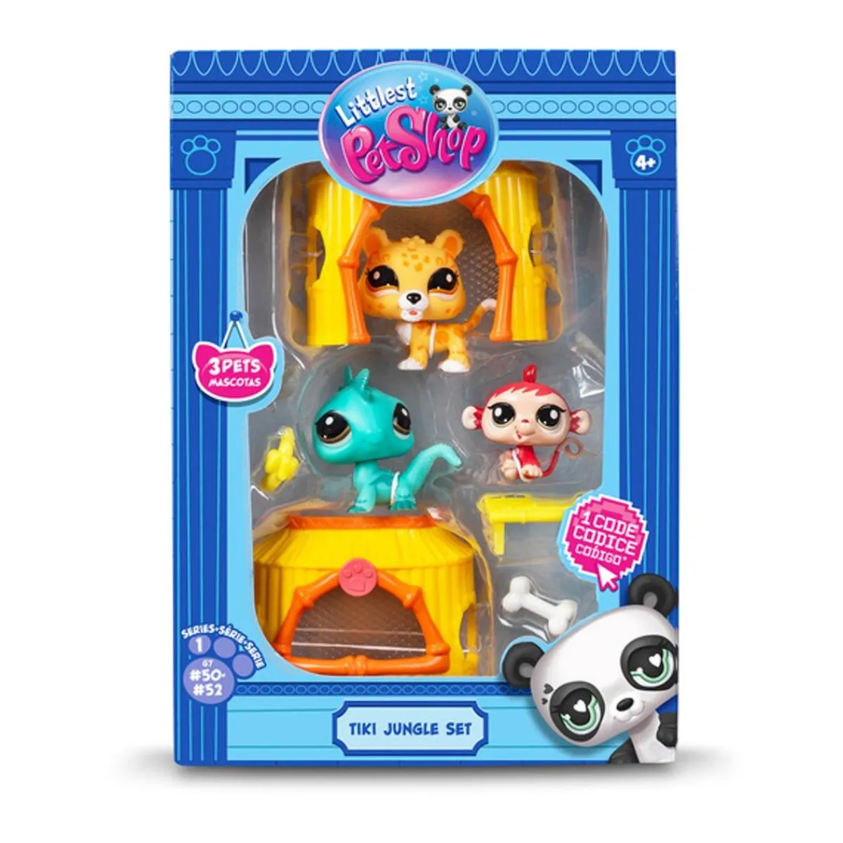 Sale Bandai - Littlest PetShop - Tiki Jungle Set ㅤ Coleccionables Y Mini Mundos