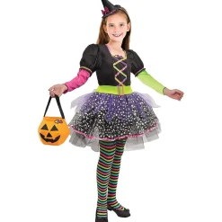Barbie - Disfraz de Brujita multicolor 8-10 años*EDUCA BORRAS Clearance