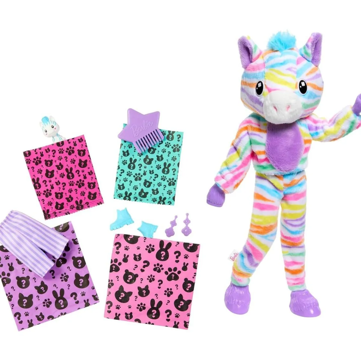 Barbie - Muñeca cutie reveal fashion cebra sueños de colores - (Varios modelos)*MATTEL Best