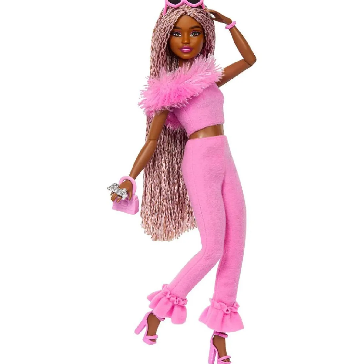 Discount Barbie - Muñeca Deluxe Style con trenzas Muñecas