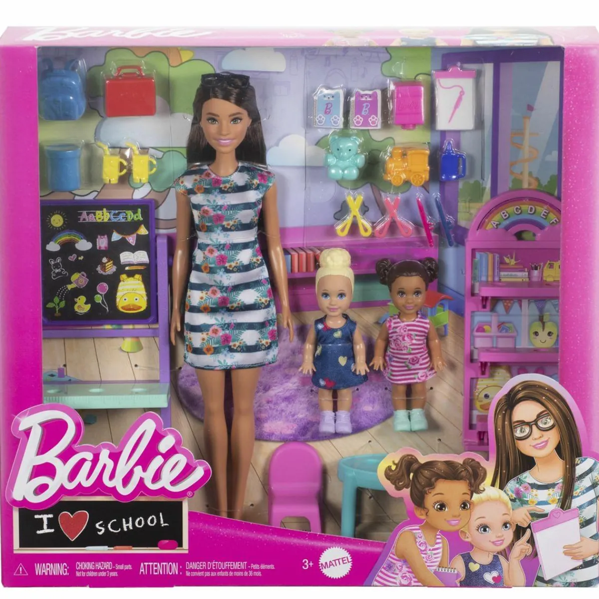 Discount Barbie - Muñeca escuela infantil Muñecas