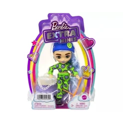 - Muñeca extra mini con pelo azul hielo Muñecas