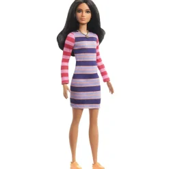 New - Muñeca Fashionista - Vestido de rayas manga larga Muñecas