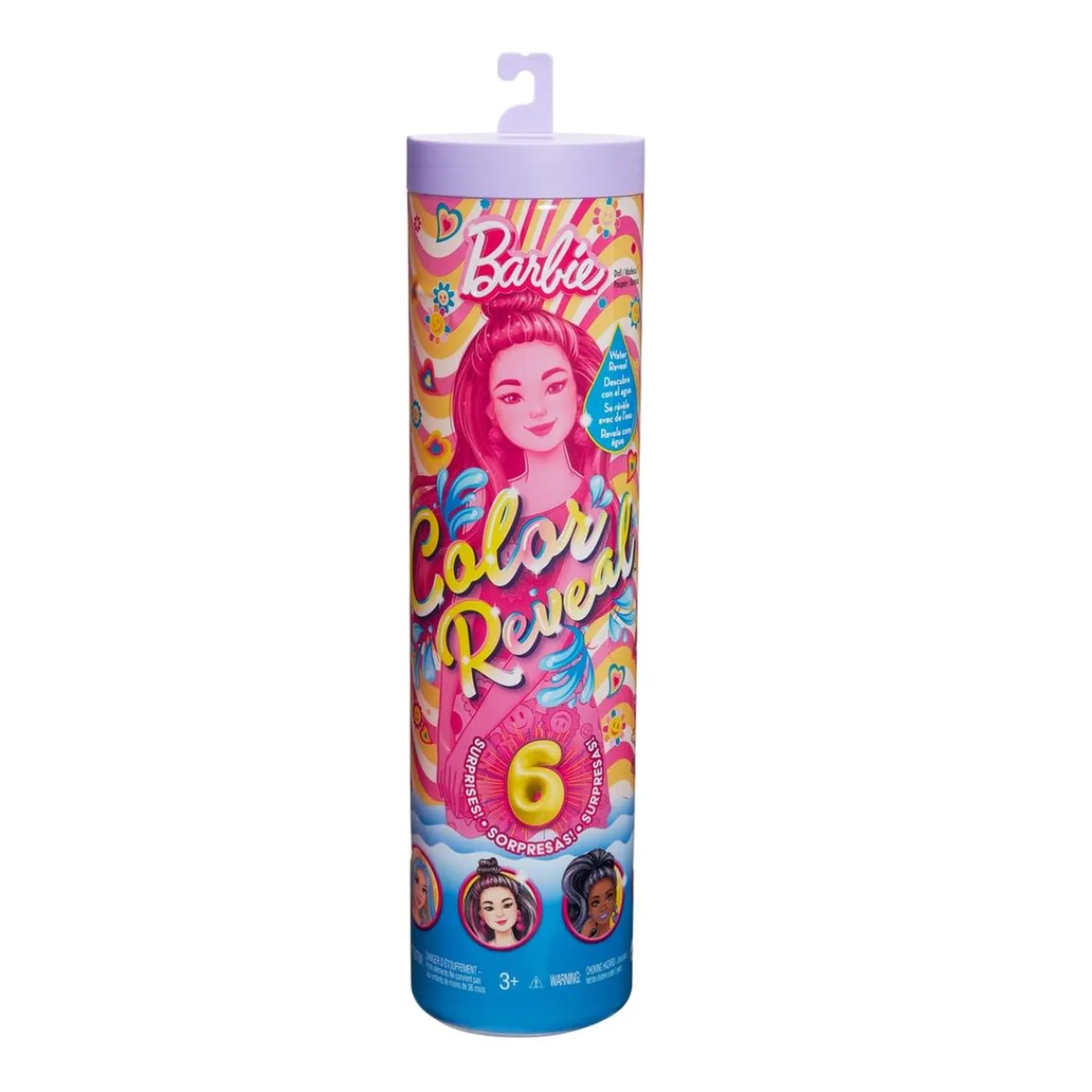 Barbie - Muñeca Reveladora de Color con Accesorios Sorpresa (Varios modelos) ㅤ*MATTEL Sale