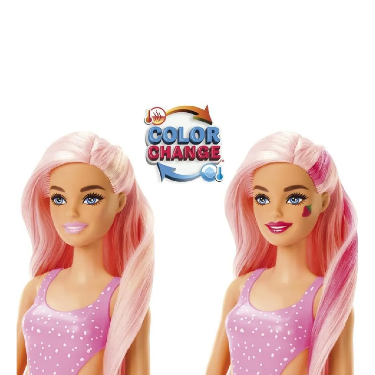 Barbie - Pop Reveal Serie frutas: Fresas Muñecas