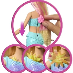- Sirena Flores Mágicas - Rubia*BARBIE Clearance