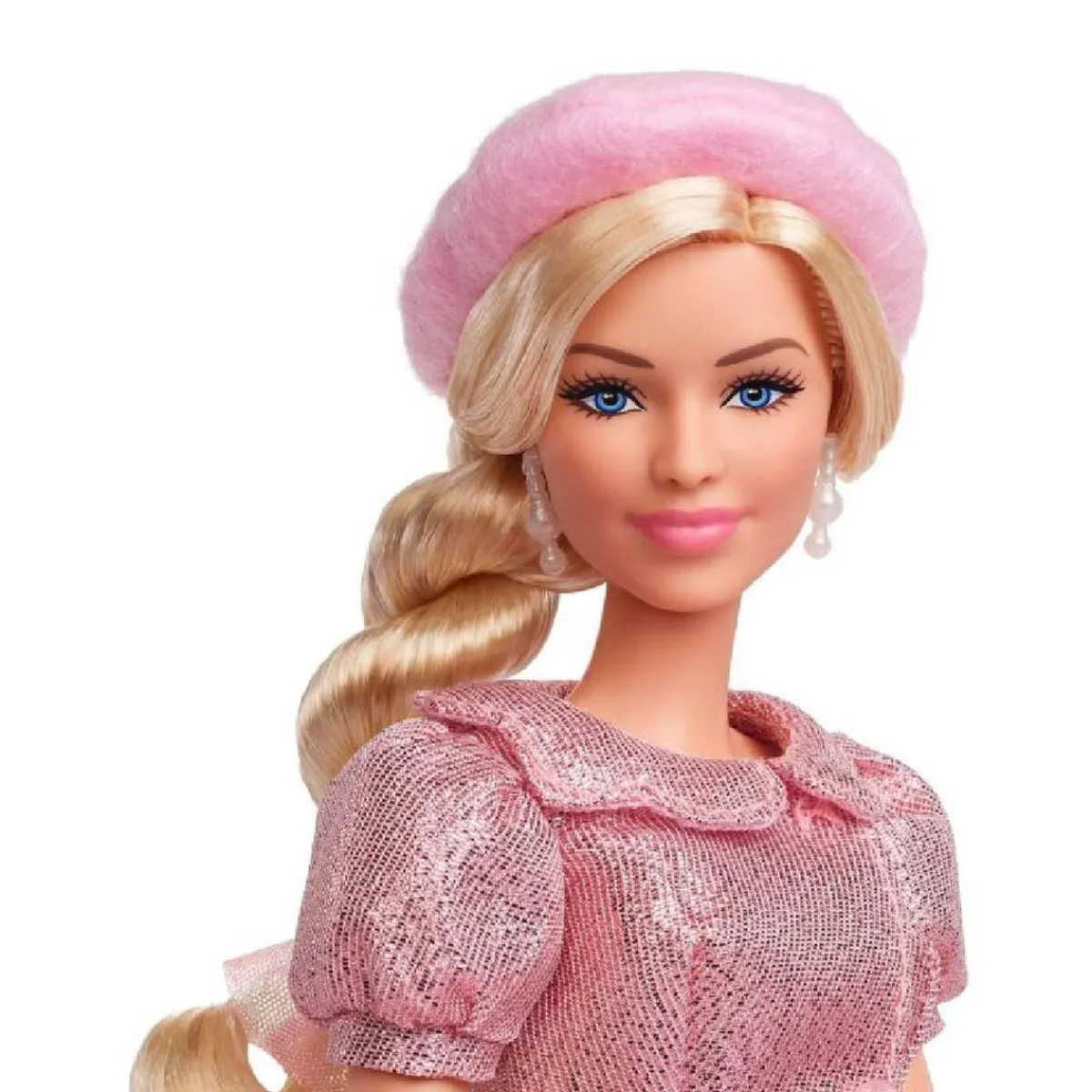 Barbie - The Movie con Boina Rosa Muñecas