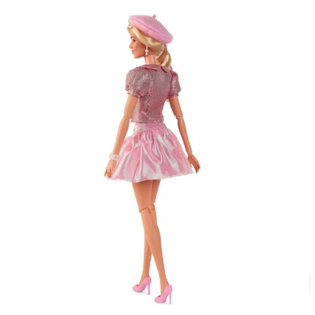 Barbie - The Movie con Boina Rosa Muñecas