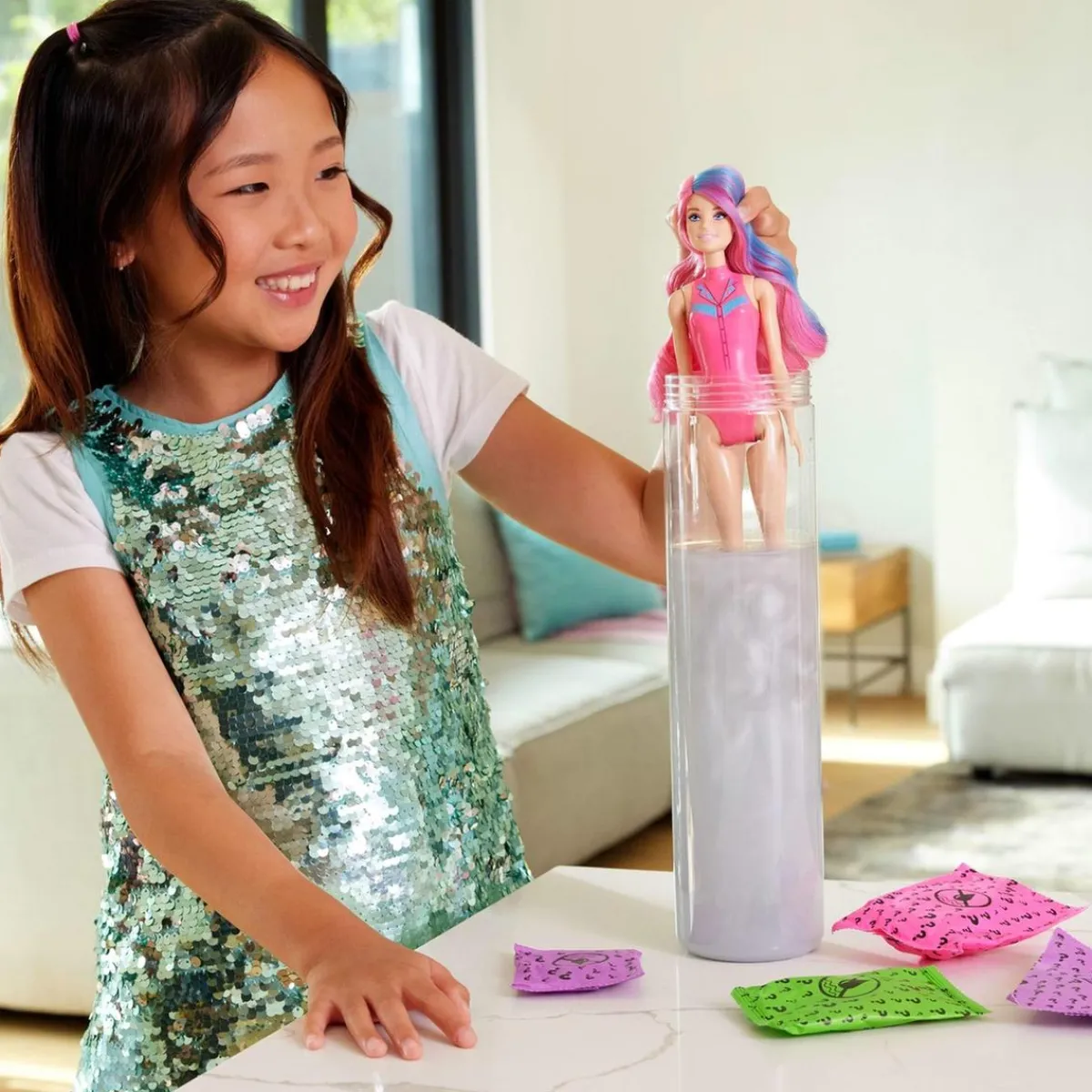 Best Barbie Color Reveal - Estrella de la disco Muñecas