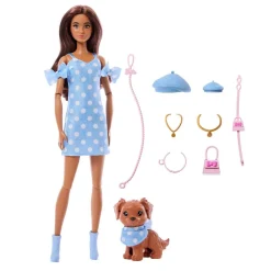 Twinning Looks - Muñeca Morena con Perrito*BARBIE Sale