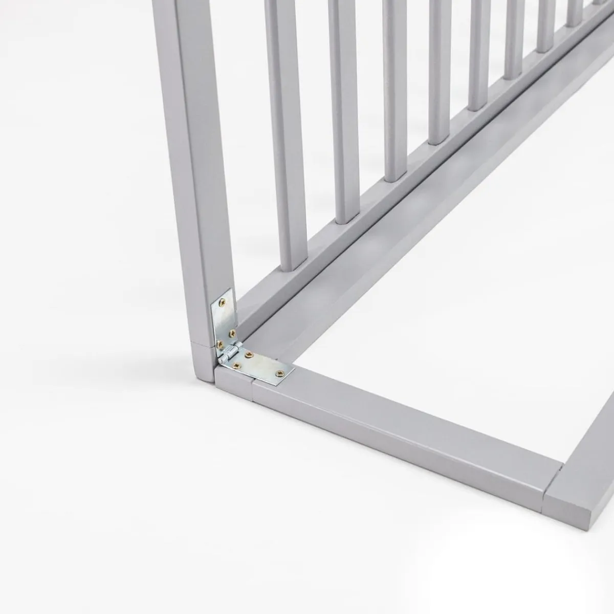 Clearance Barrera de cama de Madera Natural Gris Seguridad·Antigolpes Y Reductores