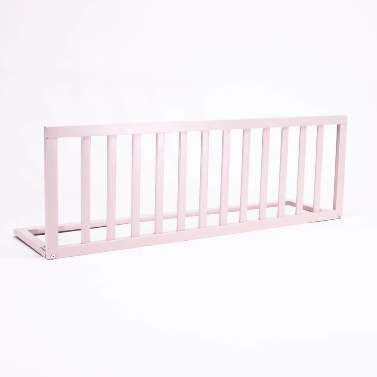 Outlet Barrera de cama de Madera Natural Rosa Seguridad·Antigolpes Y Reductores
