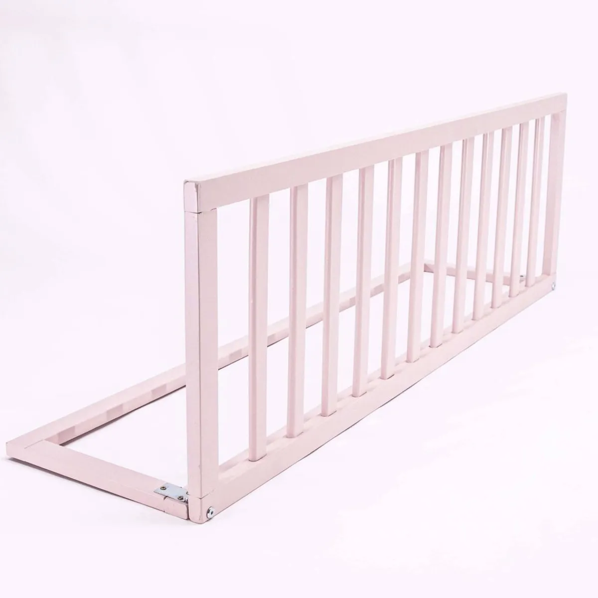 Outlet Barrera de cama de Madera Natural Rosa Seguridad·Antigolpes Y Reductores