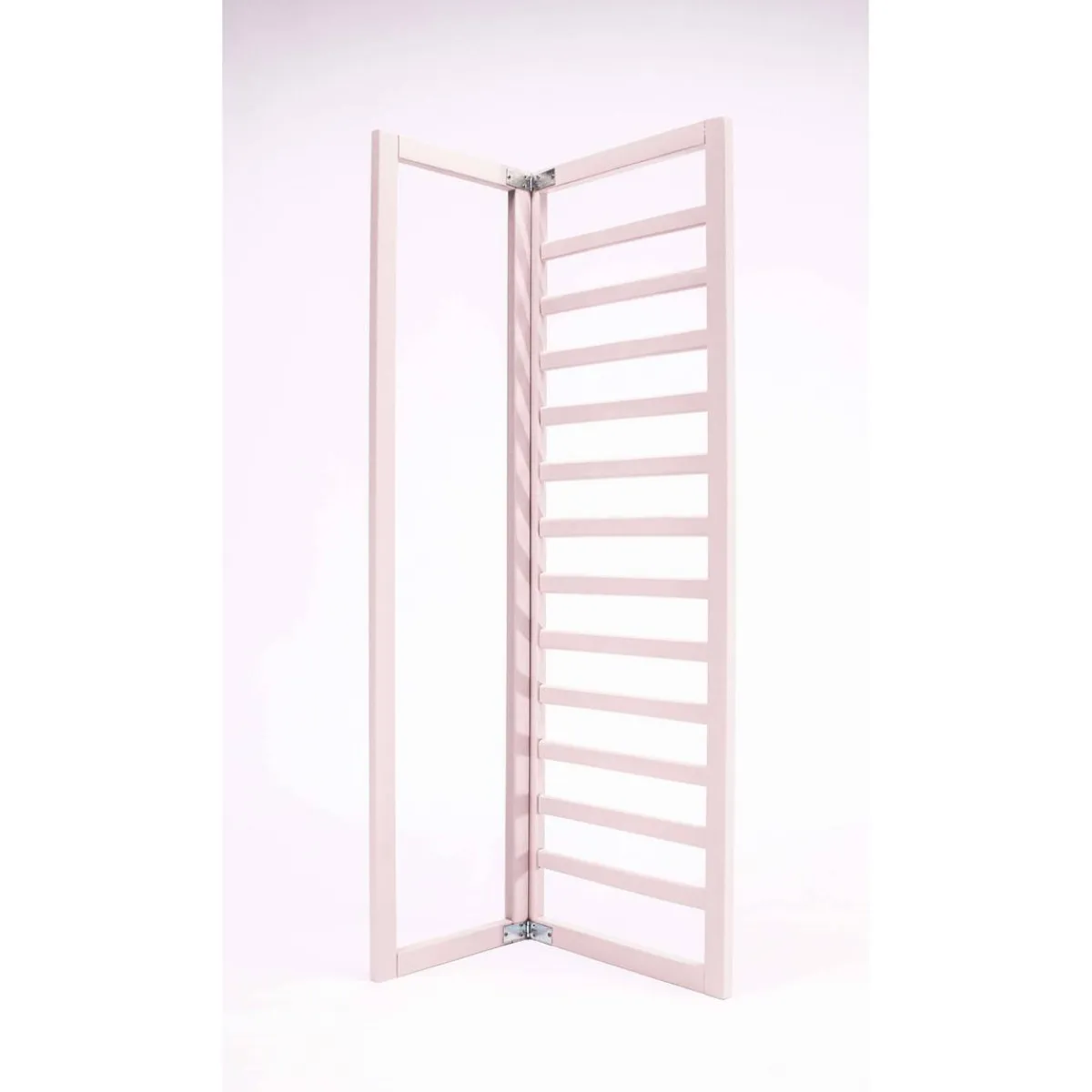 Outlet Barrera de cama de Madera Natural Rosa Seguridad·Antigolpes Y Reductores