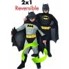 New Batman - Disfraz reversible 3-4 años Figuras De Acción|Halloween