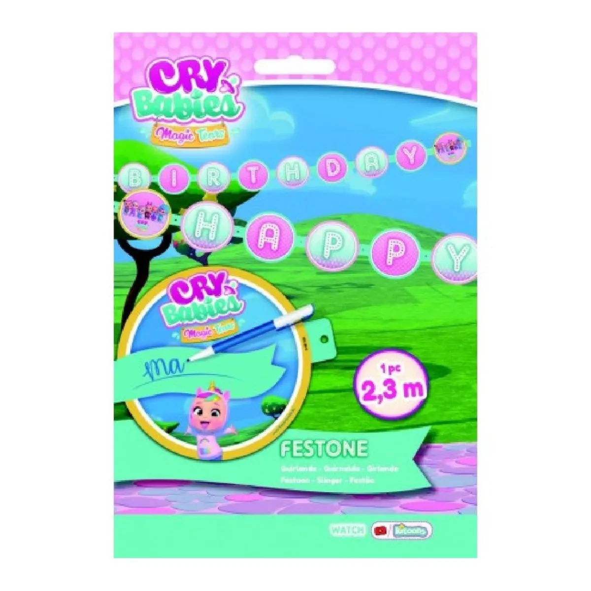 Bebés llorones - Guirnalda Personalizada de Cumpleaños*TOYS "R" US Online