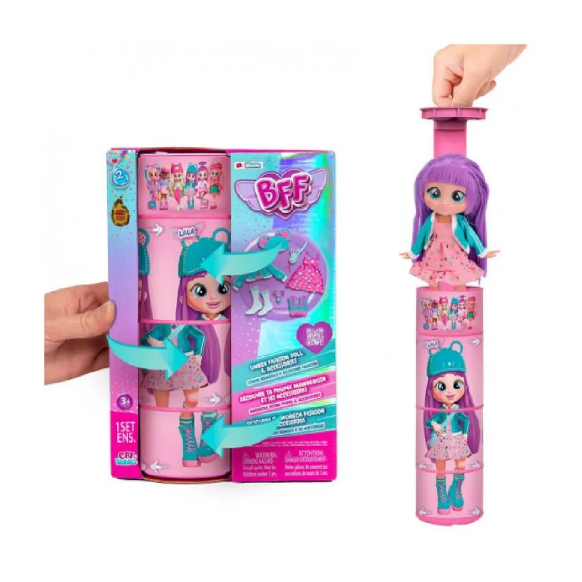 New Bebés Llorones - Lala - Muñeca BFF Muñecas