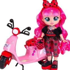 Hot Best Friends Forever Serie 3 Lady con pelo largo y 9 accesorios Muñecas