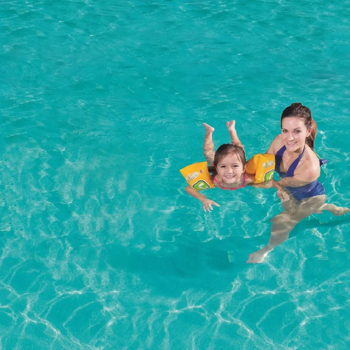 New Bestway - Manguitos Hinchables Infantiles tipo C Amarillo Bestway|Piscinas