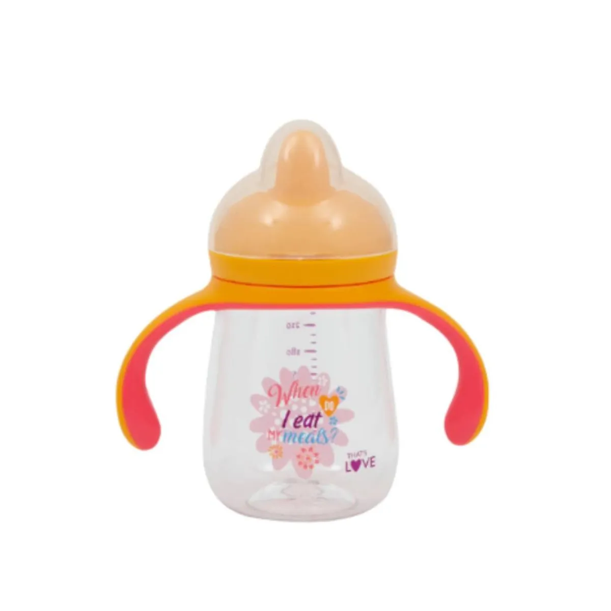 Sale Biberón Vaso 260 ml naranja Biberones Y Chupetes·Biberones