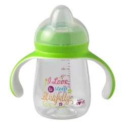 Biberón Vaso 260 ml verde*TOYS R US CE New