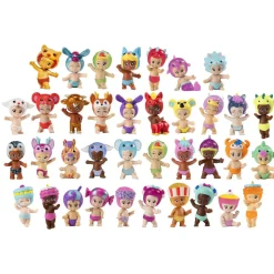 Hot Bibi-Chibis - Pack 5 figuras Coleccionables Y Mini Mundos