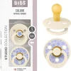 Best - Pack 2 chupetes Colour 0-6 meses - Jasmine Ivory Mix Biberones Y Chupetes·Chupetes
