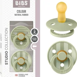 Online - Pack 2 chupetes Colour + 6 meses - Pin Sage Mix Biberones Y Chupetes·Chupetes