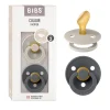 Best - Pack 2 chupetes Colour 6-18 meses - Sand/Iron Biberones Y Chupetes·Chupetes