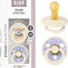 Clearance - Pack 2 chupetes Colour + 6 meses - Jasmine Ivory Mix Biberones Y Chupetes·Chupetes