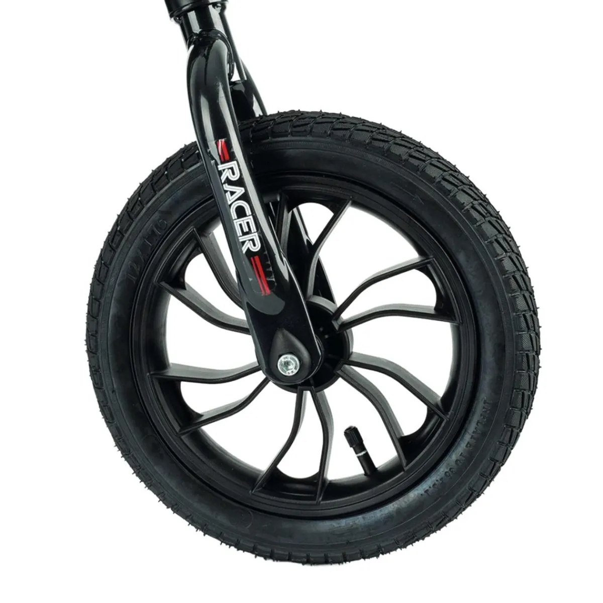 New Bicicleta sin pedales Qplay Racer Negra Motos Y Triciclos