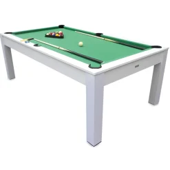 New Billar 3 en 1 Blanco Futbolines|Deportes