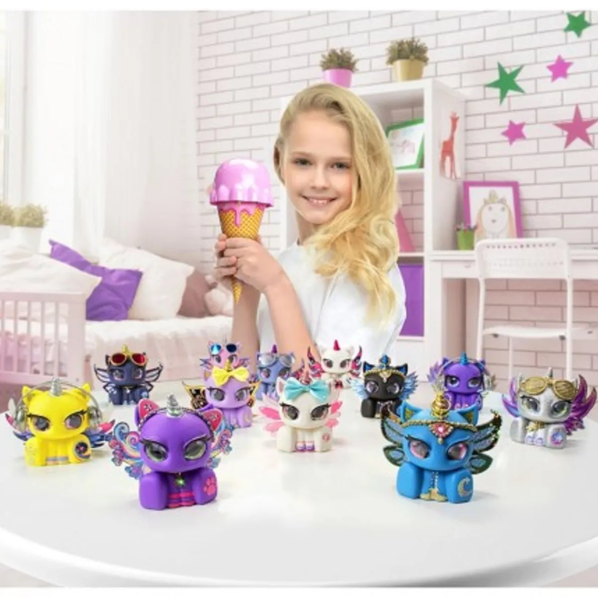 - Helado sorpresa de unicornios con slime y tatuajes (Varios modelos) ㅤ*BIZAK Best