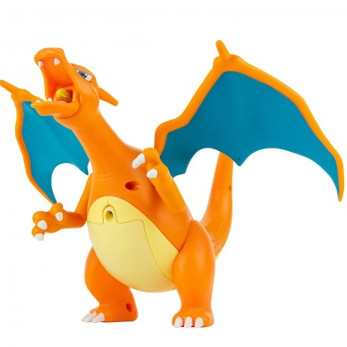 Outlet - Pokemon - Set electrónico Charizard vs Pikachu con luces, sonidos y movimientos únicos ㅤ Figuras De Acción