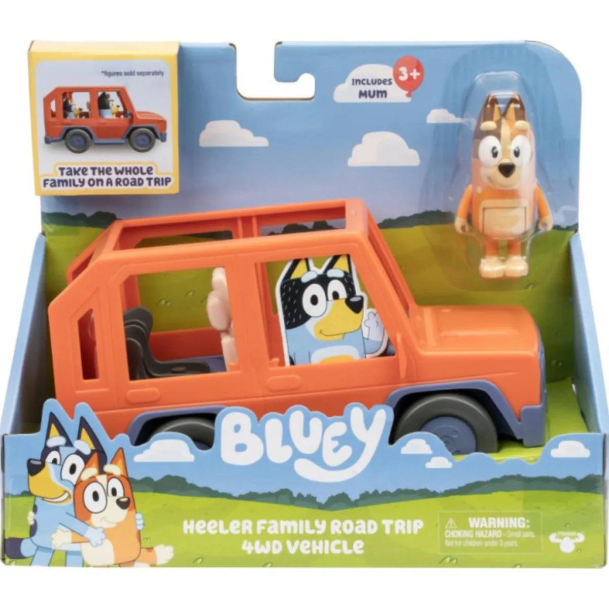 - Coche 4×4 de la familia Heeler*BLUEY Best